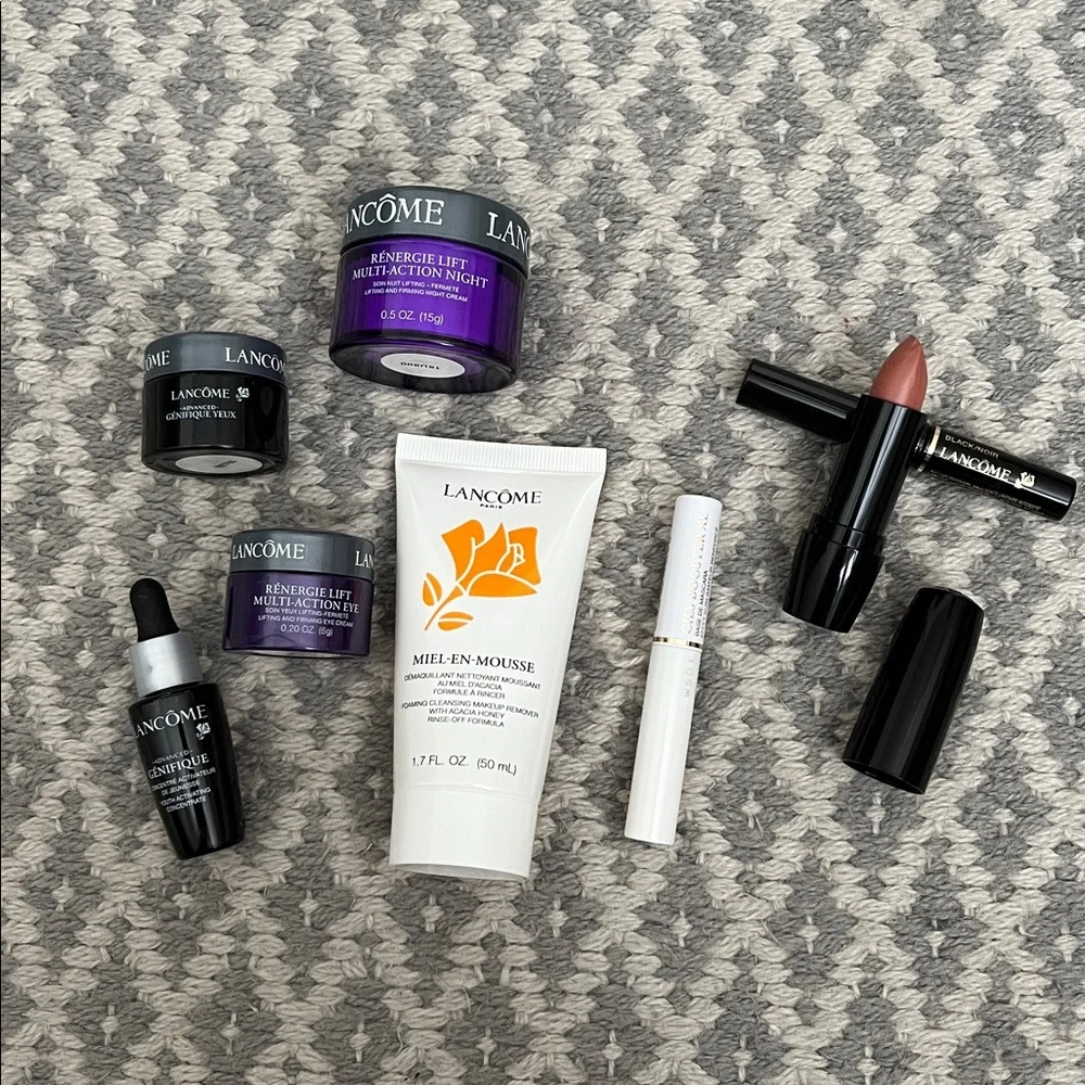 Lancôme Definicils Mascara Genifique Renergie Facewash Lipstick